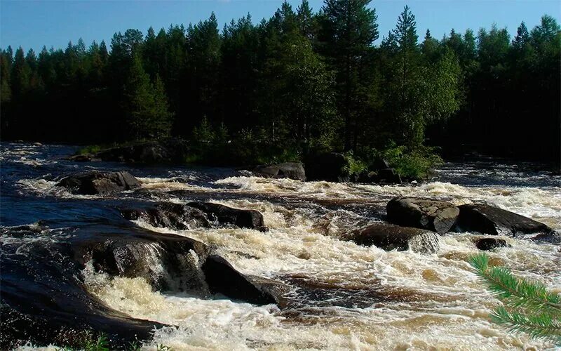 Реки карелии фото Реки Карелии - лучшие маршруты для сплава на байдарках и катамаранах в Республик