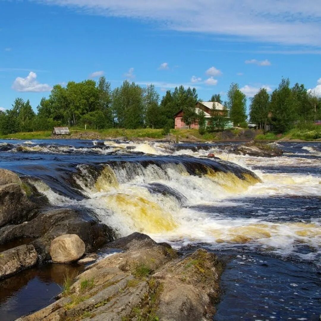 Реки карелии фото Круизный маршрут Беломорский поход