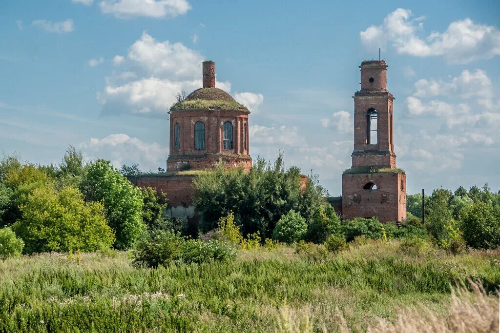 Реки кимовского района тульской области фото Церковь Феодора Трихины в Суханово, православный храм, Тульская область, Кимовск