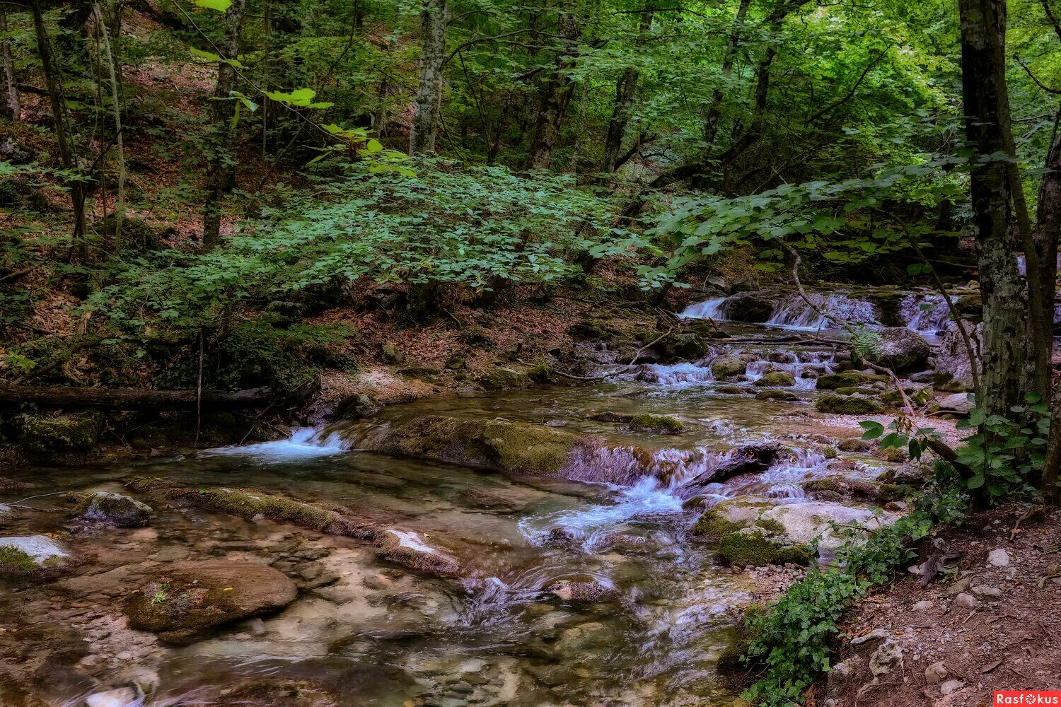 Реки крыма фото Фото: Водопады Крыма. Река Восточный Улу-Узень. VVV. Пейзаж. Фотосайт Расфокус.р