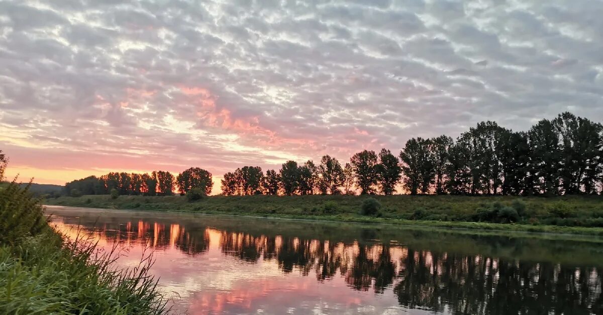 Реки липецкой области фото Рассвет на реке Дон, Липецкая область Пикабу