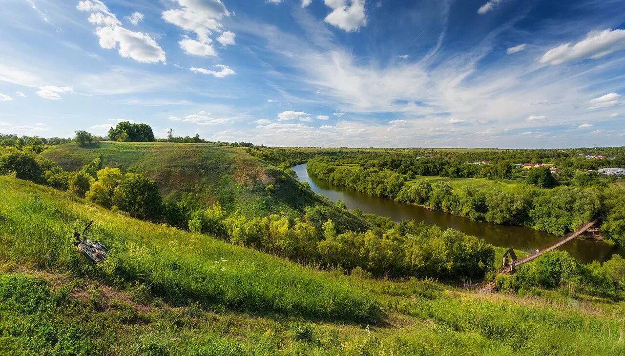 Реки липецкой области фото Красивый Дон. Список шикарных видов, открывающихся с реки, делюсь! - "Путешестви