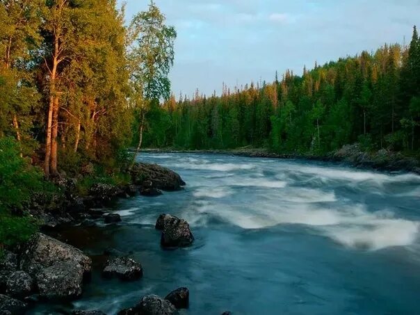 Реки мурманской области фото Река Умба Эта водная артерия нашего полуострова протекает по территориям Терског