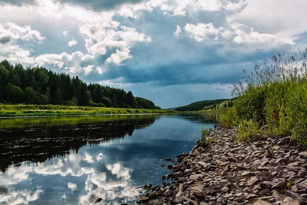 Реки россии фото Река Ухта - Европа, Россия, Коми