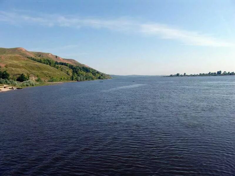 Реки татарстана фото The river Kama a photo Tatarstan the nature of Russia