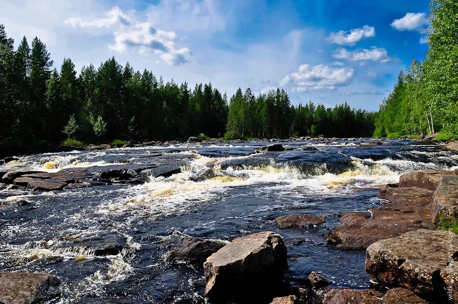 Реки вк фото Река воньга - Фото