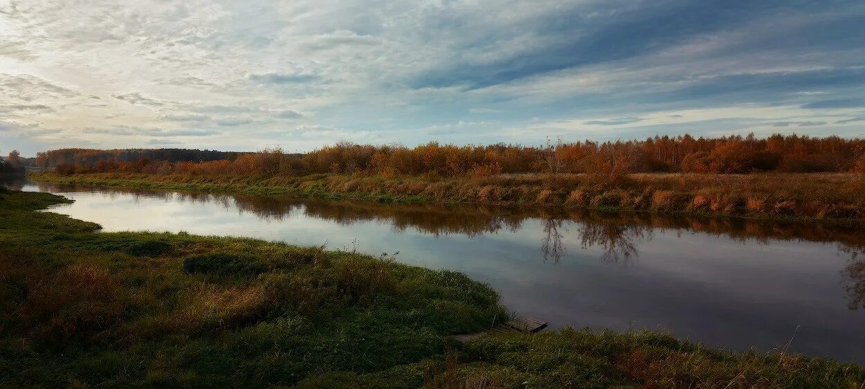 Реки владимирской области фото река Уводь, д. Приволье (бывш. Объедово), Камешковский р-н Владимирский край