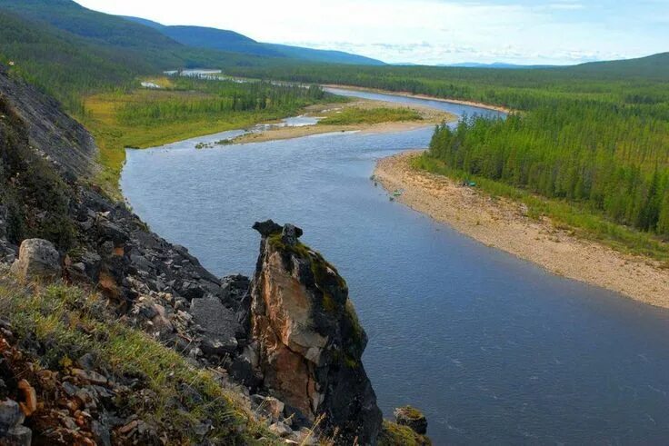 Реки якутии фото Река Гыным, Якутия River, Outdoor, Nature