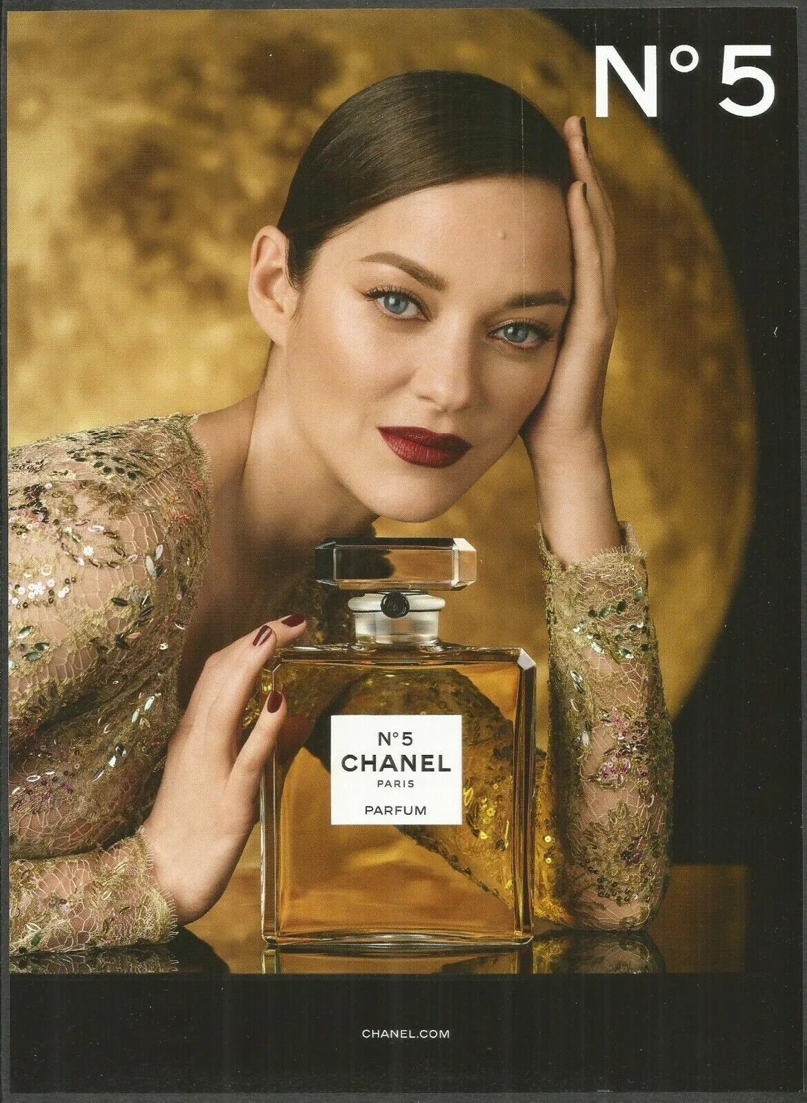 Реклама духов фото Chanel No 5, Париж - 2021 печатная реклама eBay