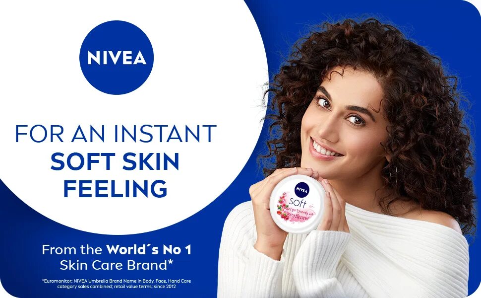 Реклама крема нивея подарок маме фото актриса Buy NIVEA Lip Balm, Fruity Cherry Shine, 4.8g & NIVEA Soft, Light Moisturising C