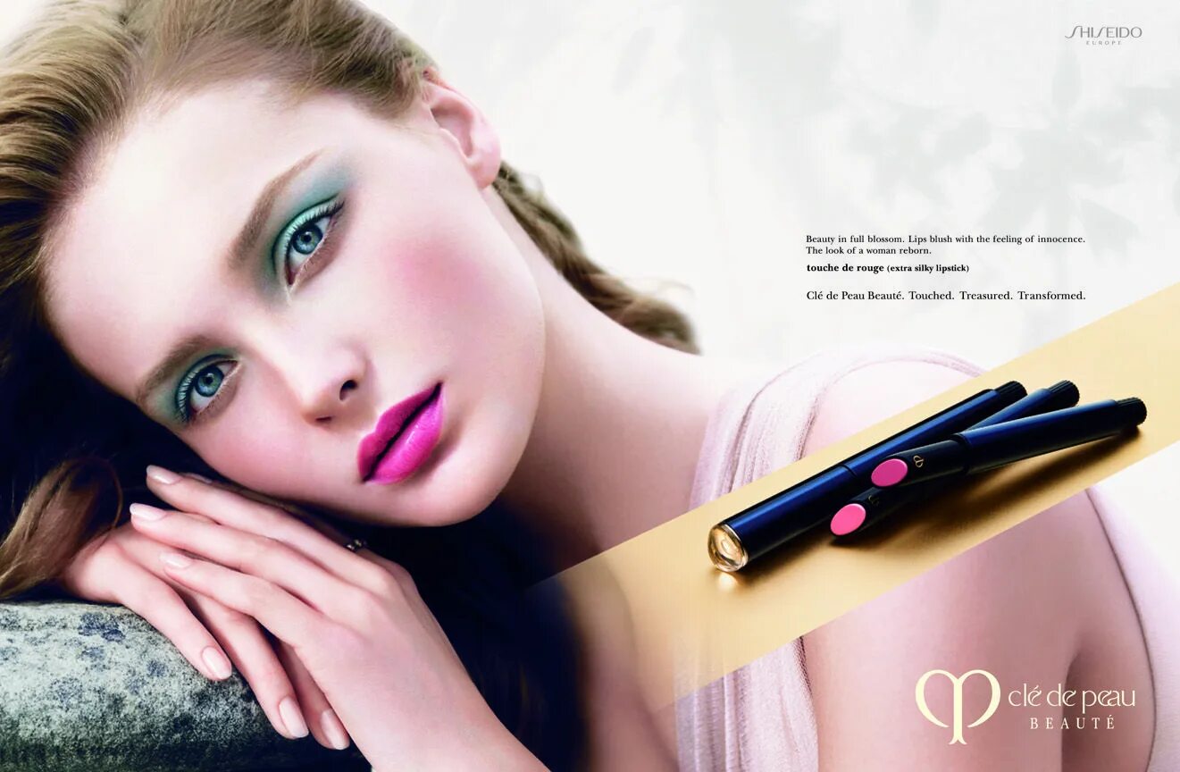 Реклама макияжа Cle de Peau SS08 Campaign