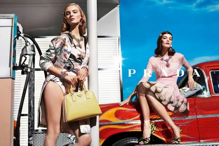 Реклама модного фото Prada Spring/Summer 2012 by Steven Meisel_часть 2 Prada spring, Fashion, Editori