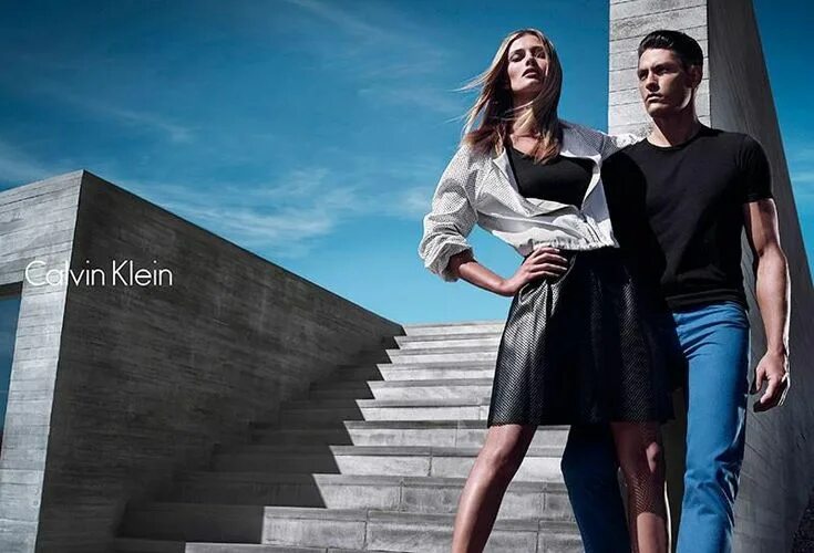 Реклама одежды фото Tyson Ballou for Calvin Klein White Label Spring/Summer 2014 Campaign