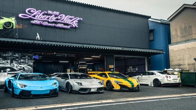 Реклама тюнинга автомобилей 28 images: A tour of the Liberty Walk headquarters