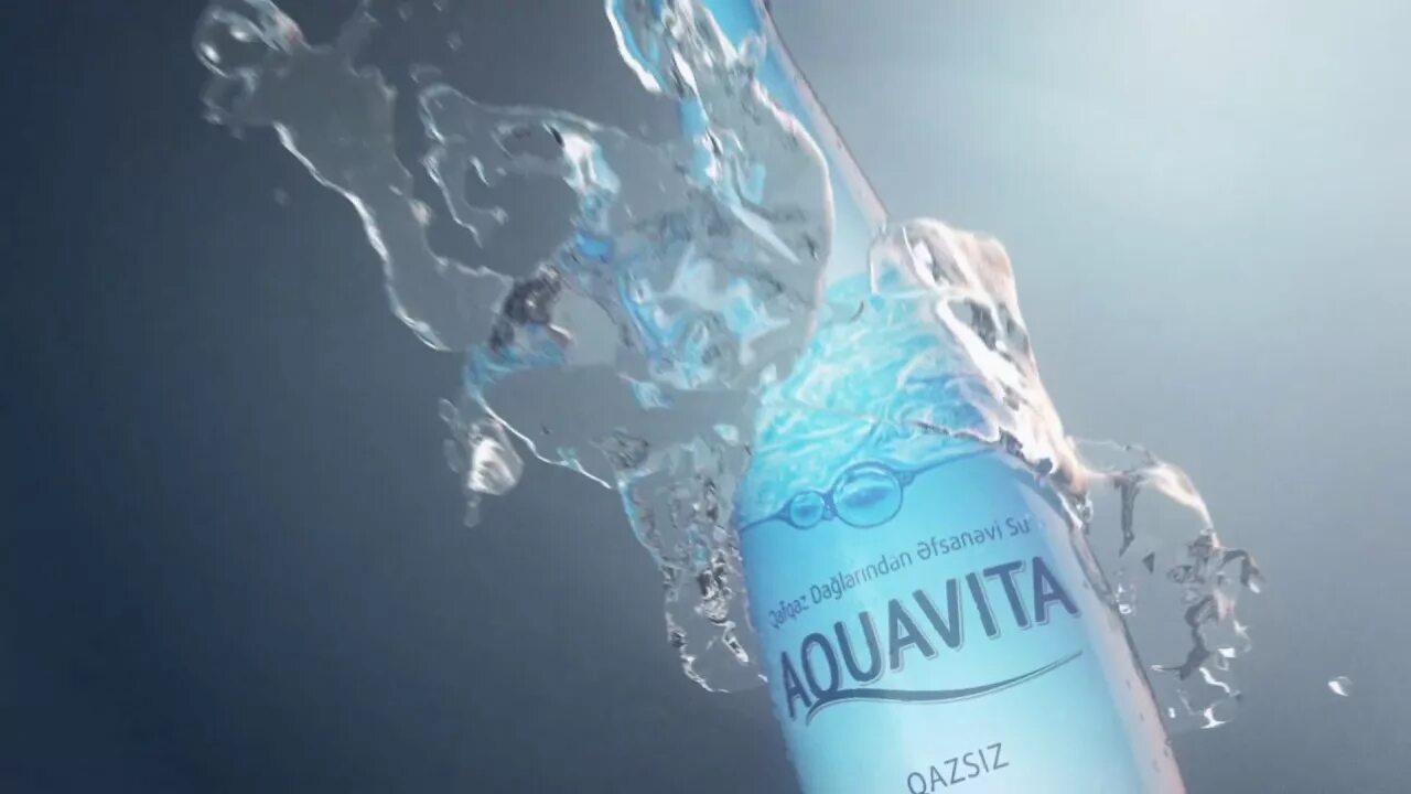 Реклама воды фото Реклама Aquavita. realflow+cinema 4d+after effects= good advertisment - YouTube