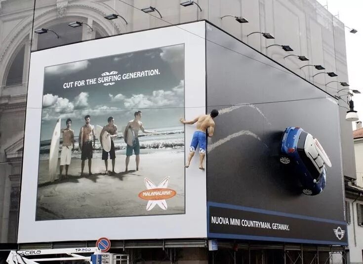 Рекламы оформление фото 15 Most Creative Double Billboards Billboard advertising, Outdoor advertising, G