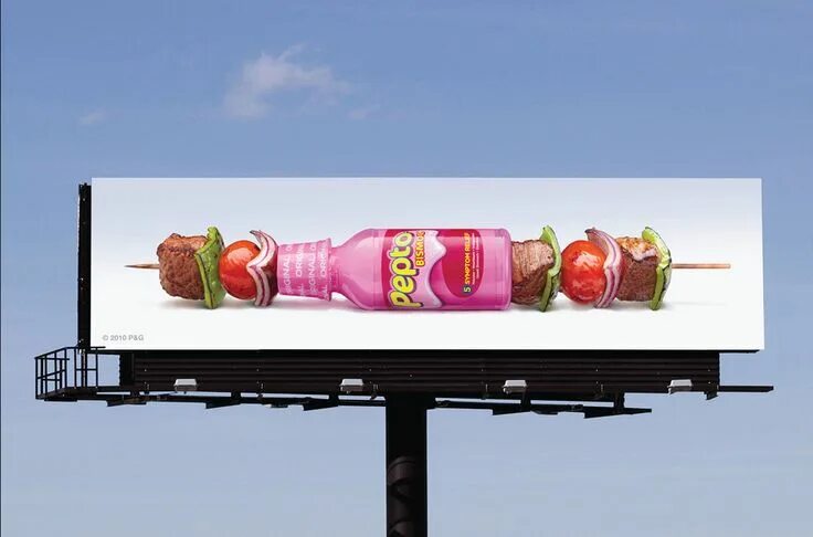 Рекламы оформление фото Pin by Machu Ordosgoitia on On-the-go! Banner advertising, Pepto, Advertising ag