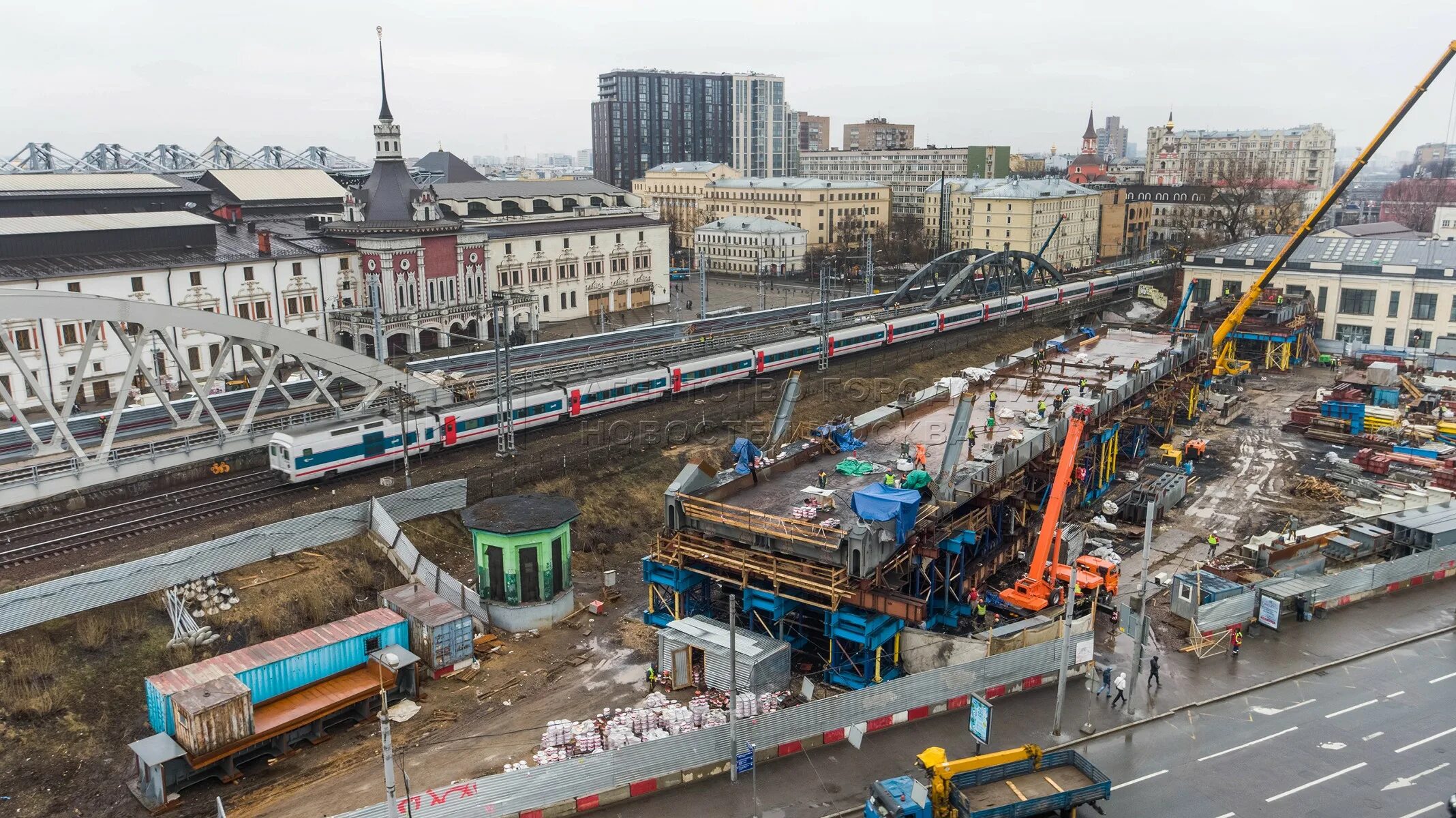 Реконструкция курского вокзала проект фото Агентство городских новостей "Москва" - Фотобанк