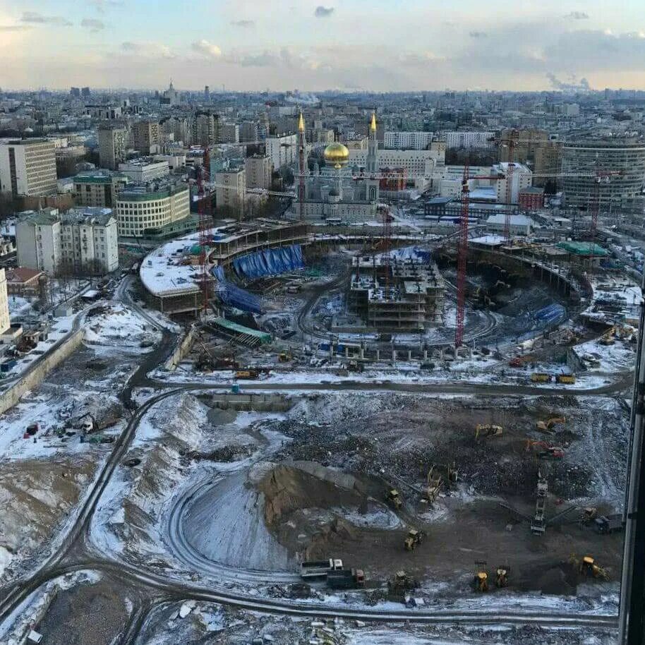 Реконструкция олимпийского фото Temporarily closed: Olimpiysky Sports Complex, memorial site, local landmark, Mo