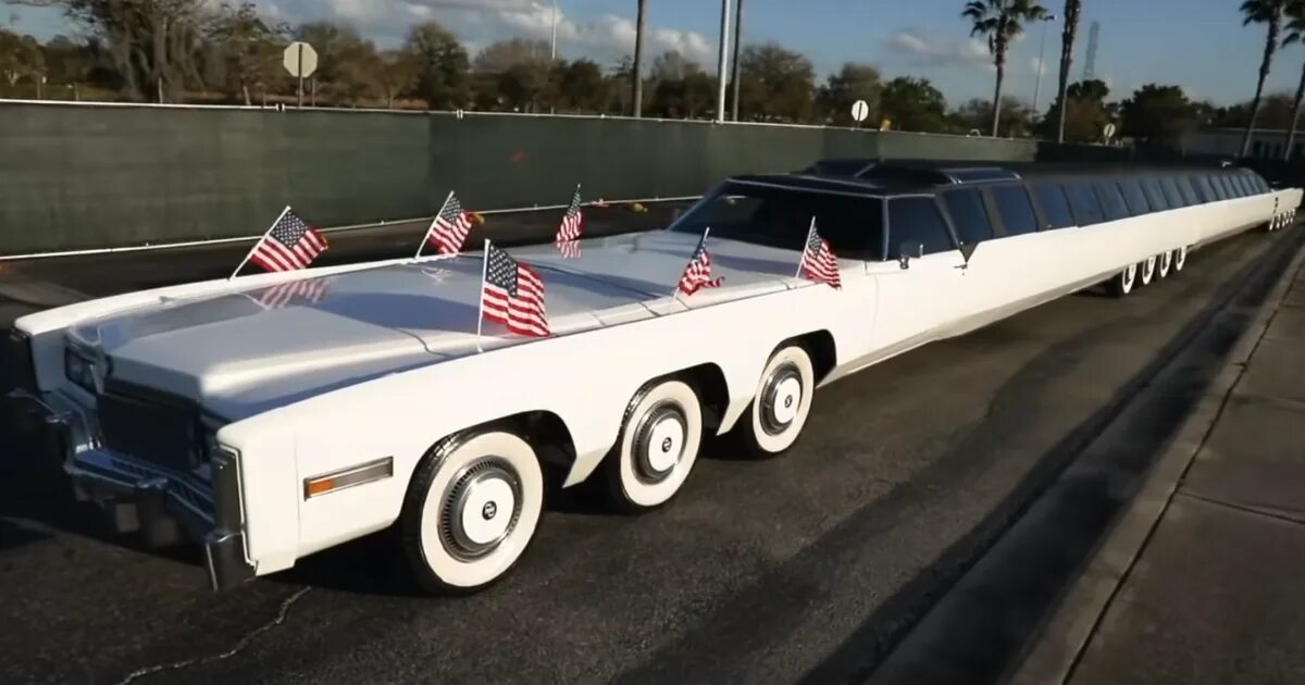 Рекорд авто фото World's longest car is found, restored, and made even longer