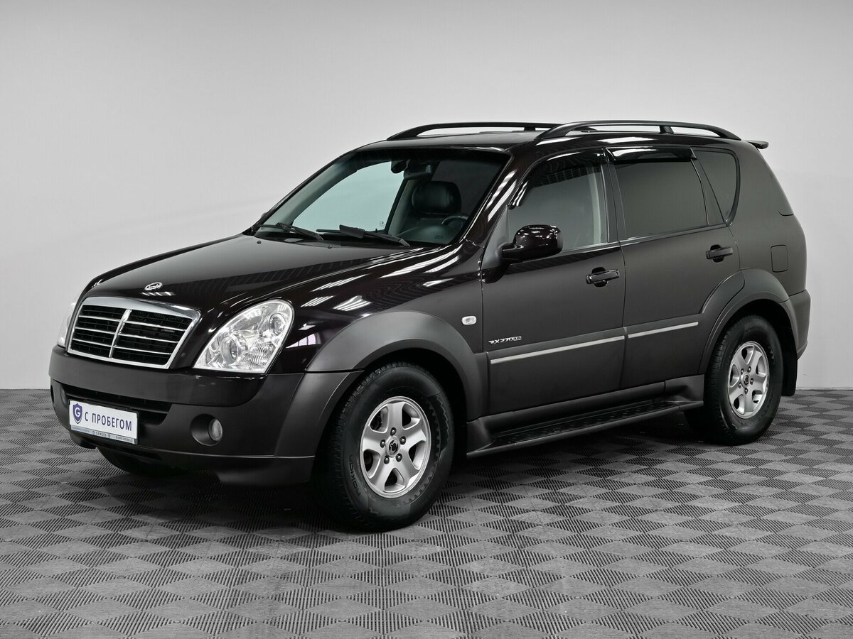 Рекстон фото автомобиля Купить б/у SsangYong Rexton II 2.7d AT (163 л.с.) 4WD дизель автомат в Москве: п