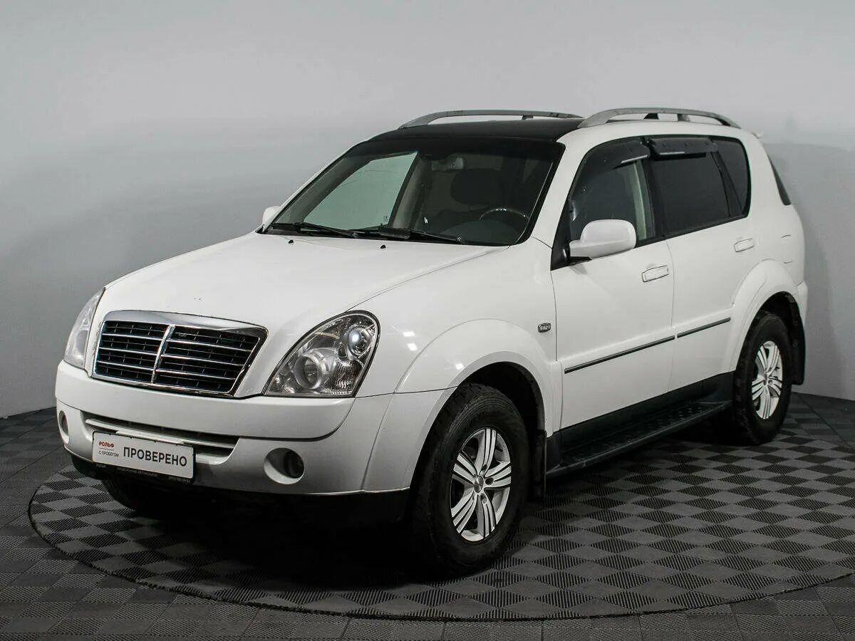 Рекстон фото автомобиля Купить б/у SsangYong Rexton II 2.7d AT (163 л.с.) 4WD дизель автомат в Москве: б