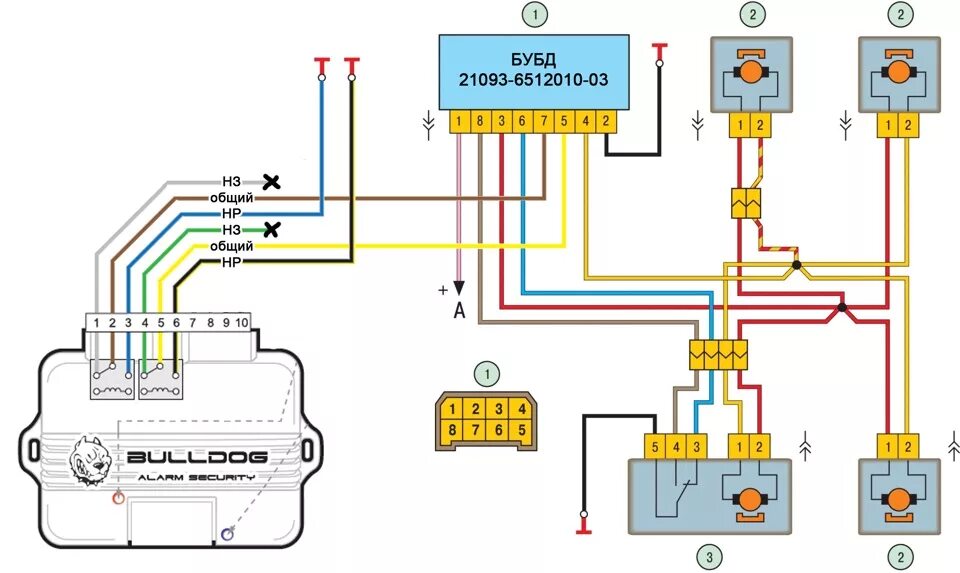 Реле 21093 6512010 03 схема подключения Что такое бубд ваз 2110 - фото - АвтоМастер Инфо
