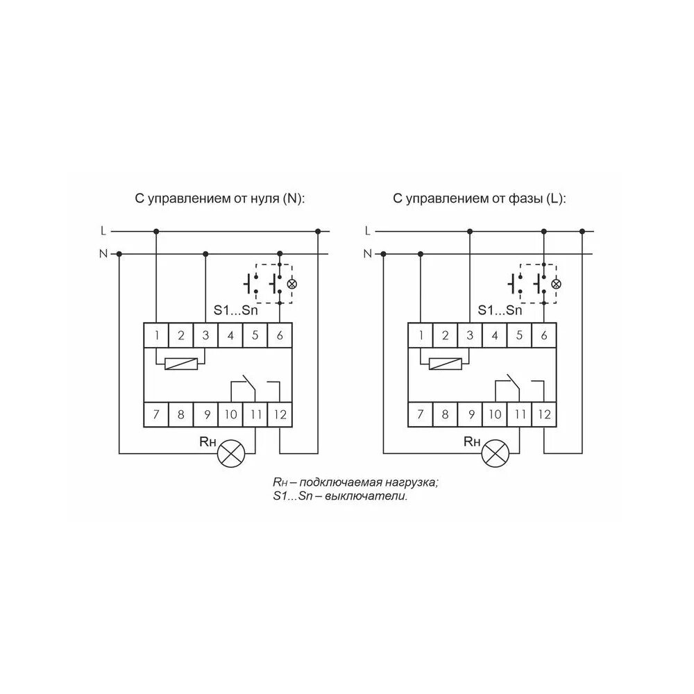 Реле bis 411 схема подключения Реле импульсное BIS-411 (230В 16А 1Р монтаж на DIN-рейке 35мм) F&F EA01.005.001 