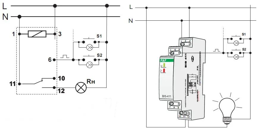 Реле bis 411 схема подключения Bis 411 схема подключения - Basanova.ru