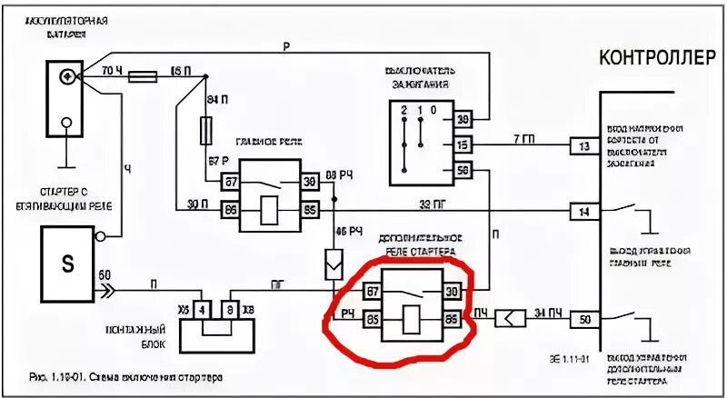 Реле блокировки камаз схема подключения Уголок приоровода, часть № 2. : От десятки до приоры ВАЗ-2110 - ВАЗ-2170 и их мо