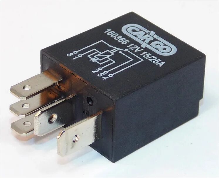 Реле бош подключение Bosch Micro Changeover Relay 12V 15/25A with diode, relè 12v