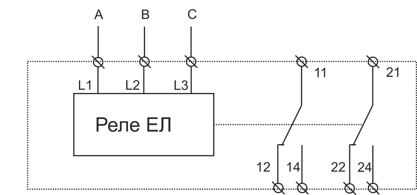 Реле ел 11м ухл2 схема подключения Реле ЕЛ-11М-22 AC500В УХЛ4