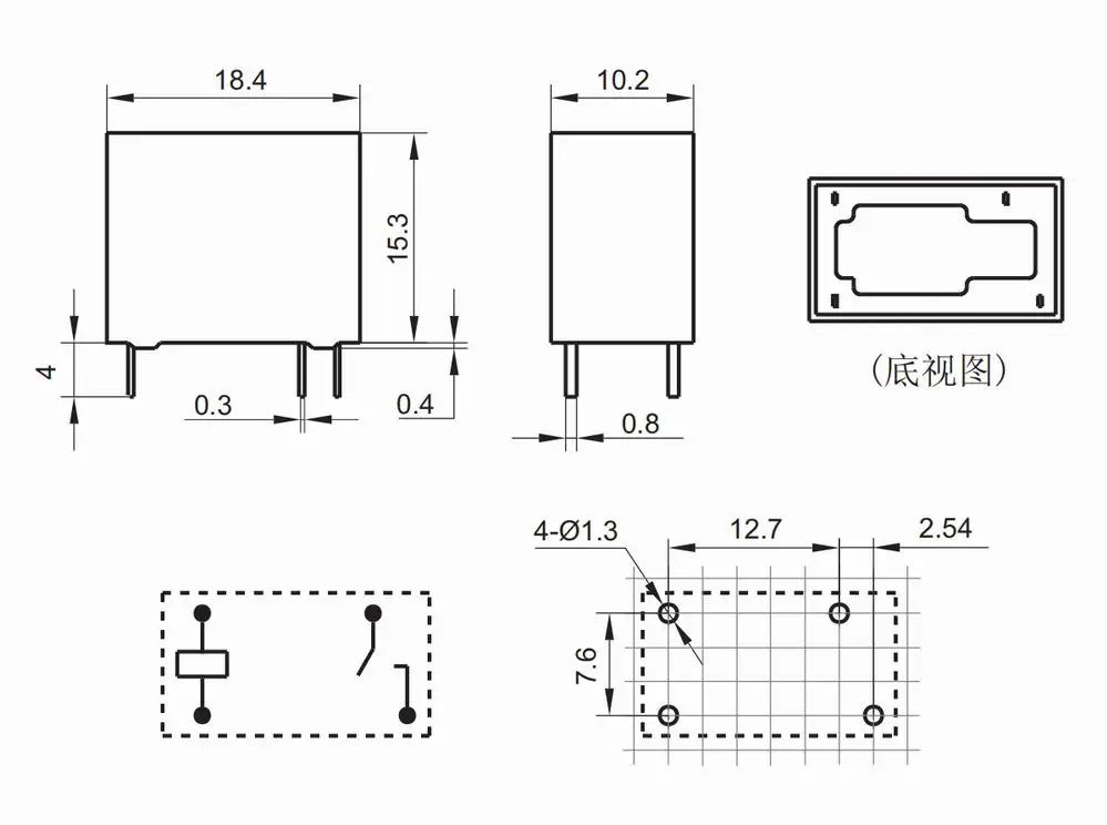 Реле hf105f 4 схема подключения Новый JH32F 012-HS(555) ; JH32F 012-HSL(555) ; JH32F 012-HS(551) ; (32F-1A-5A/3A