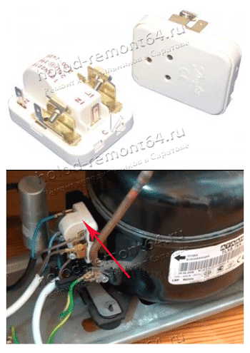Реле холодильника подключение проводов Ремонт пускового реле холодильника