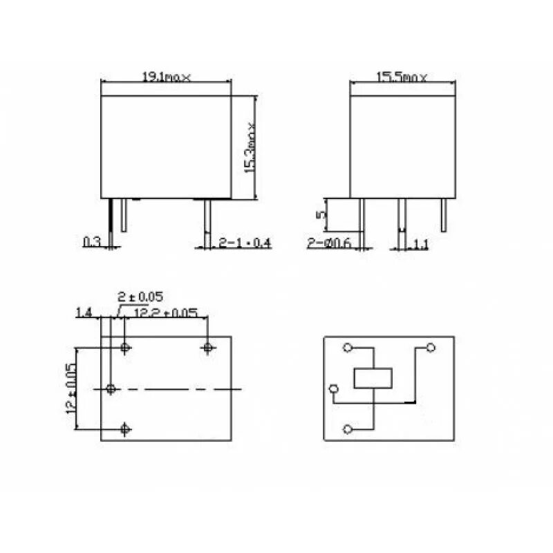 Реле jjx rg01 схема подключения Электромеханическое реле SRD-05VDC-SL-A, 10А, 5VDC / Купить в RoboShop