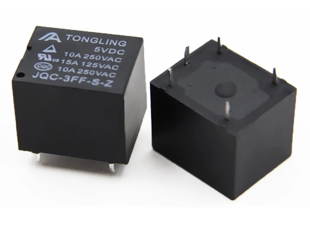 Реле jqc 3ff схема подключения TONGLING JQC-3FF-S-Z DC05V реле 10A250VAC - купить в интернет-магазине.