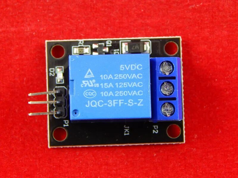 Реле jqc 3ff схема подключения 1 канальный модуль реле JQC-3FF-S-Z с отверстиями под крепеж - RadioMart.kz - Ро