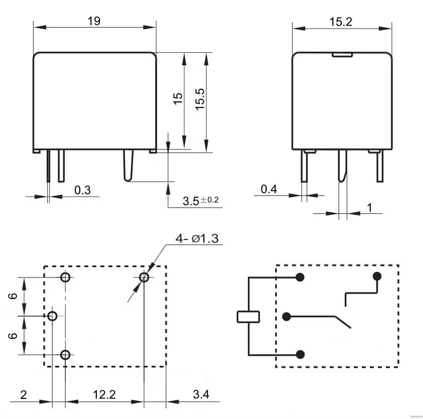 Реле jqc 3ff схема подключения Новое реле HF3FF 012-1х; HF3FF 024-1HSTF ; HF3FF 024-1х; HF3FF 024-1 ч (335)(737