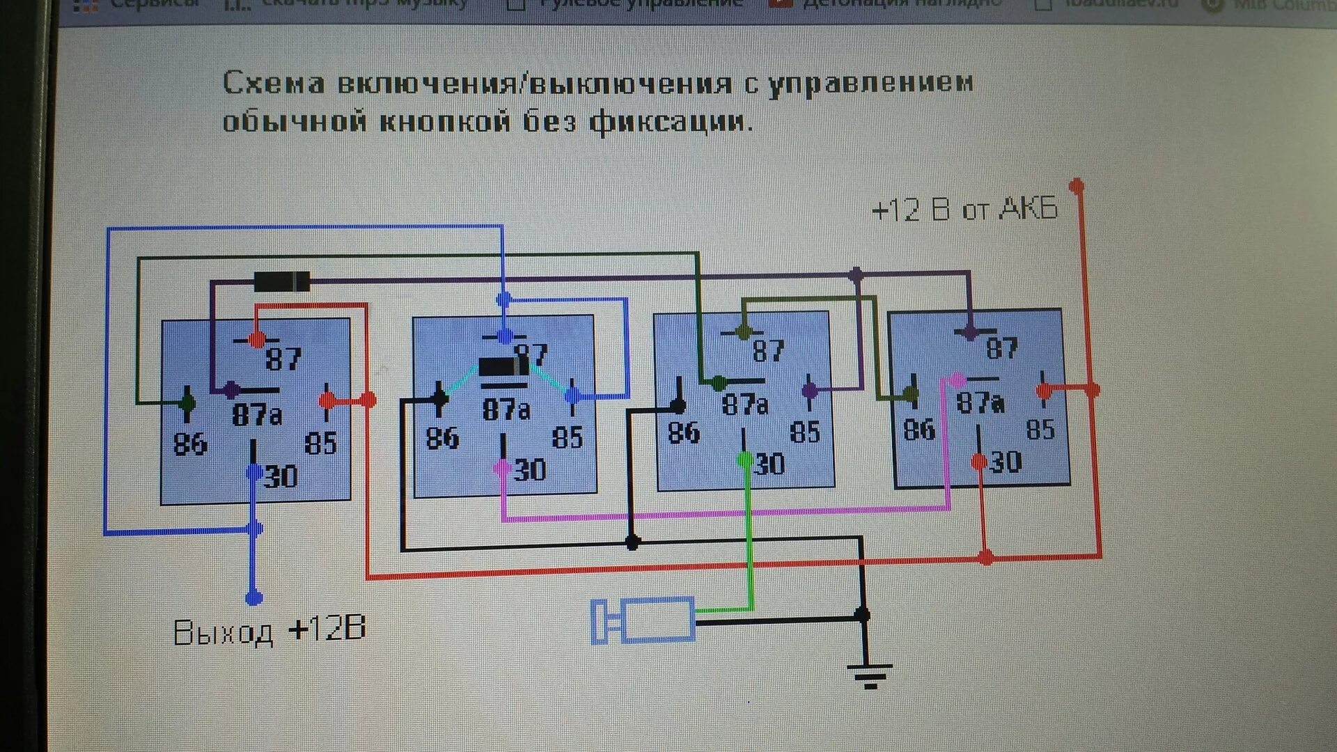 Реле кнопка подключение Интересная инфа - DRIVE2