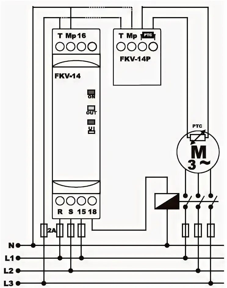 Реле контроля фаз 380 подключение Схема подключения реле контроля фаз - в помощь электрику
