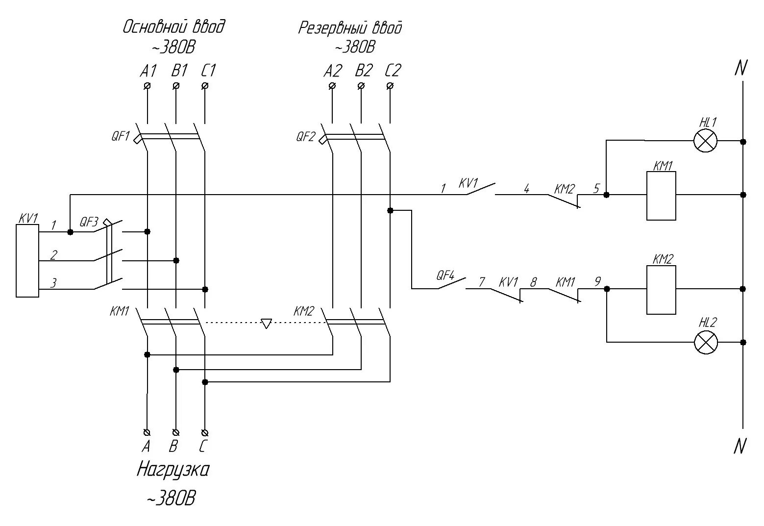 Реле контроля фаз для авр схема подключения Схема авр с реле контроля напряжения - Автоматический ввод резерва (авр): назнач