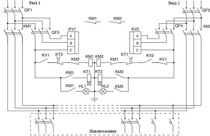 Реле контроля фаз схема подключения в авр Abstract - Power supply of administrative - trading complex with economic choice