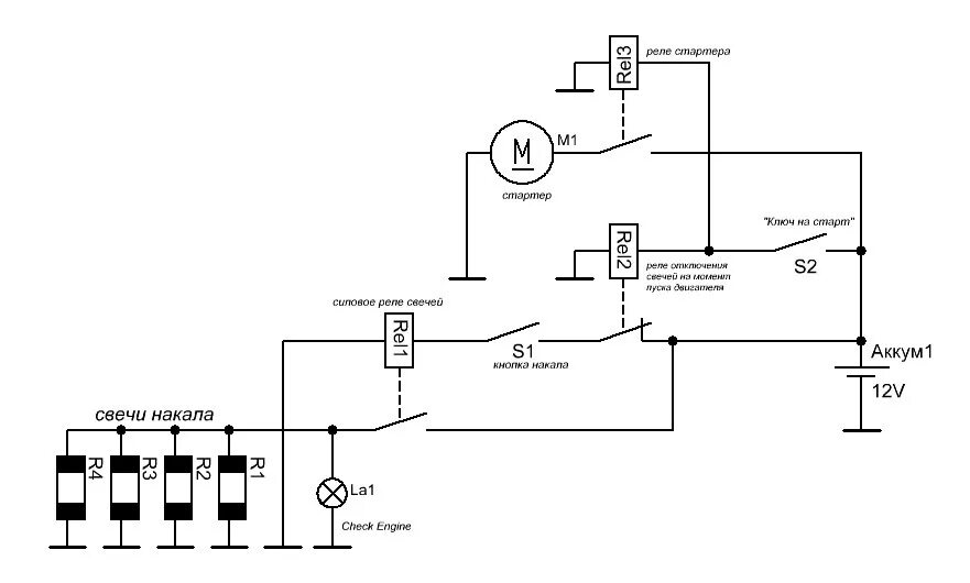 Реле накала камминз 2.8 схема подключения Проба пера - УАЗ 3162, 3 л, 2001 года просто так DRIVE2