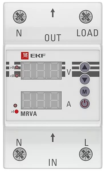 Реле напряжения mrva подключение Реле ABB 1SVR730700R2100 CM-MSS.13S термисторное защиты двигателя питание 110-13