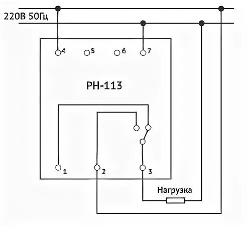 Реле напряжения рн 113 подключение Реле напряжения OptiDin РН-113