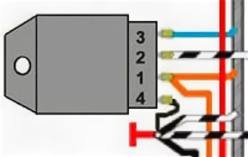 Реле поворотников ваз схема подключения Меняем реле поворотников. Реле ВАЗ 2106 на ВАЗ 21011 - Lada 21011, 1,3 л, 1976 г