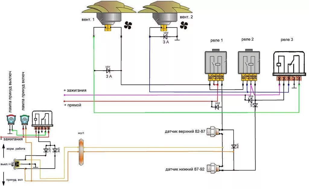 Реле поворотов уаз 31514 схема подключения Ой, мороз-мороз - УАЗдао-онлайн