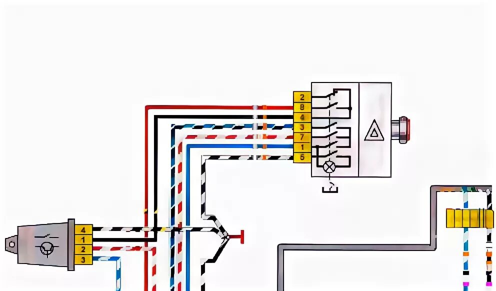 Реле поворотов ваз 2101 схема подключения База знаний клуба Москвич-Классика