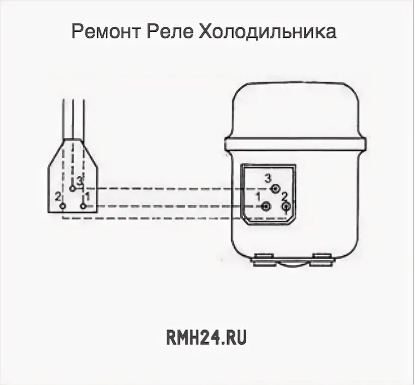 Реле р3 для холодильника схема подключения Ремонт и замена реле в холодильнике. Как проверить работу реле?