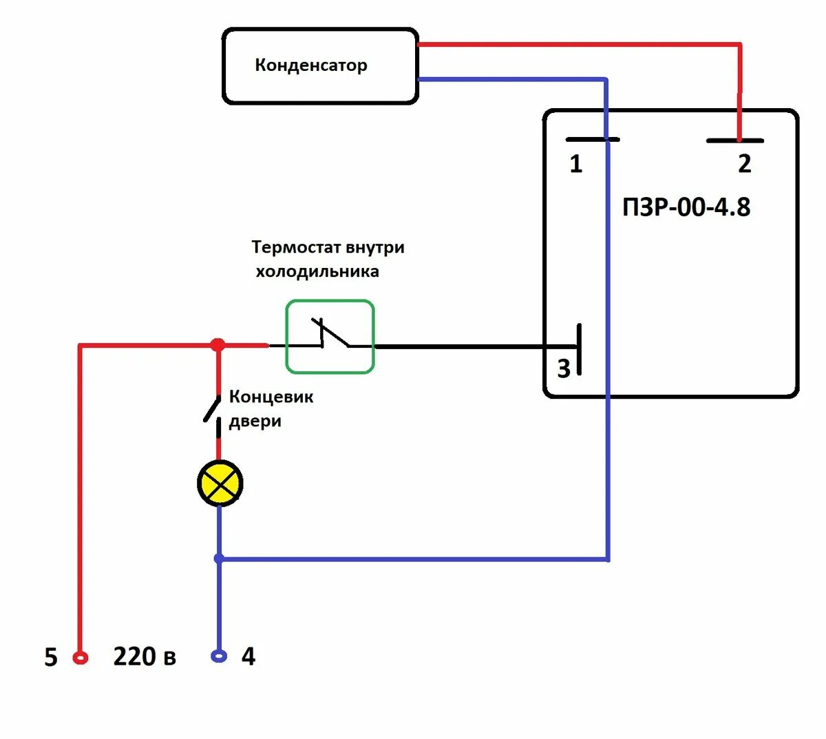 Реле р4 для холодильника схема подключения Куда подключать холодильник